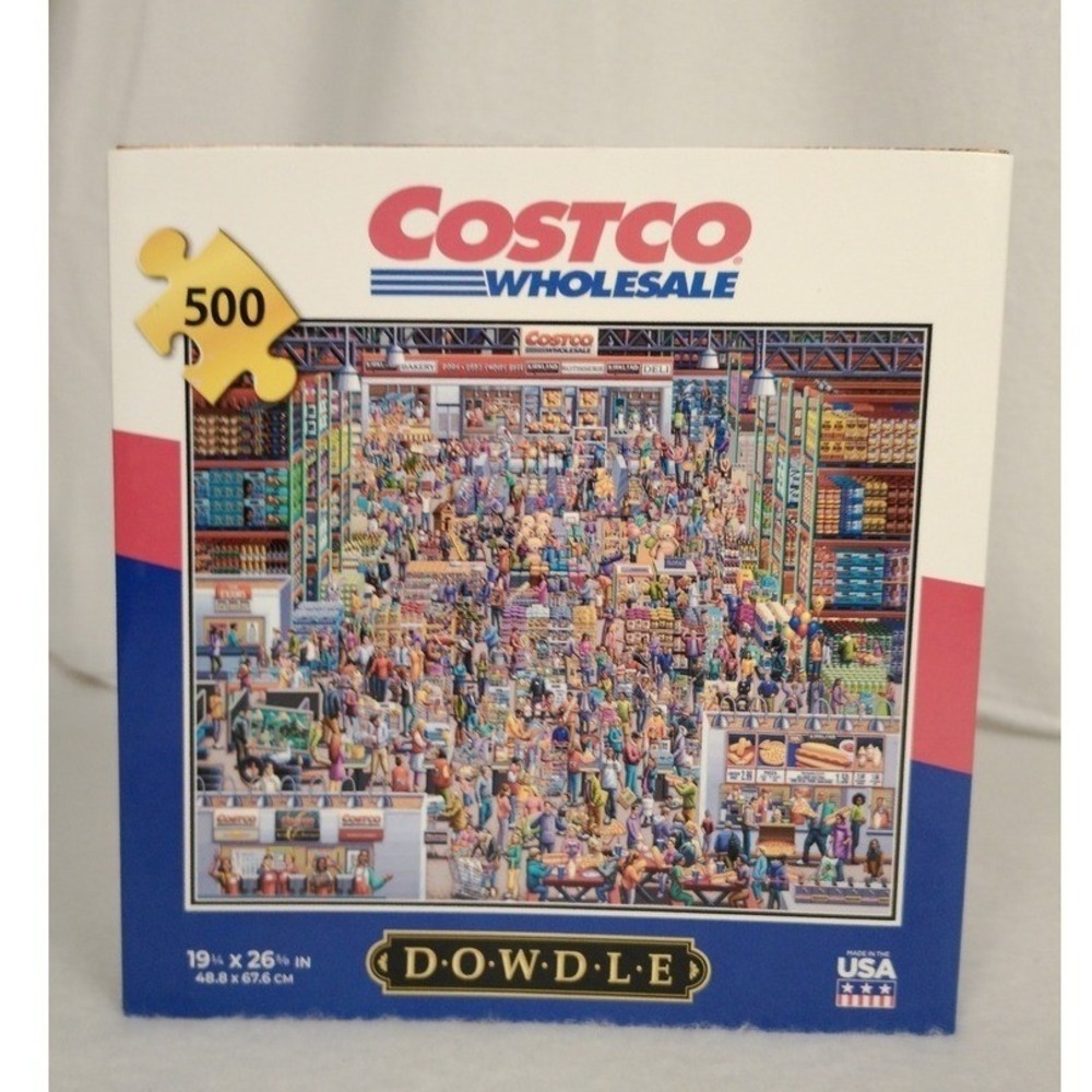 New Dowdle Puzzles Costco Wholesale 500 Piece Jigsaw‎ Puzzle The Treasure Hunt